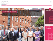 Tablet Screenshot of aomrc.org.uk